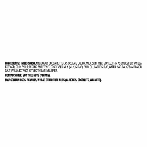 Fannie May® Pixie Milk Chocolate Pecan Caramel Candy Perspective: right