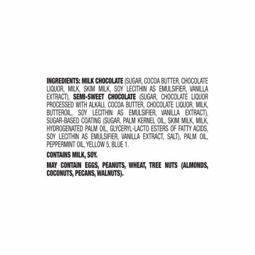 Fannie May Milk Chocolate Mint Meltaways Candy Perspective: right
