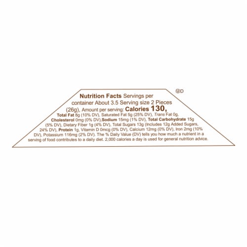Fannie May Premium Decadent Duo Dark Chocolate Heart Gift Box Perspective: right