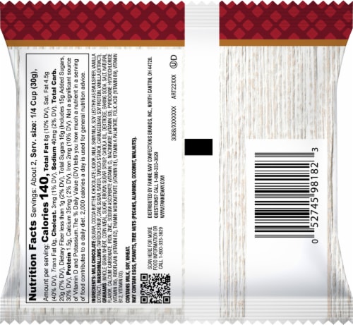 Fannie May Milk Chocolate Candy S'mores Snack Mix Perspective: right