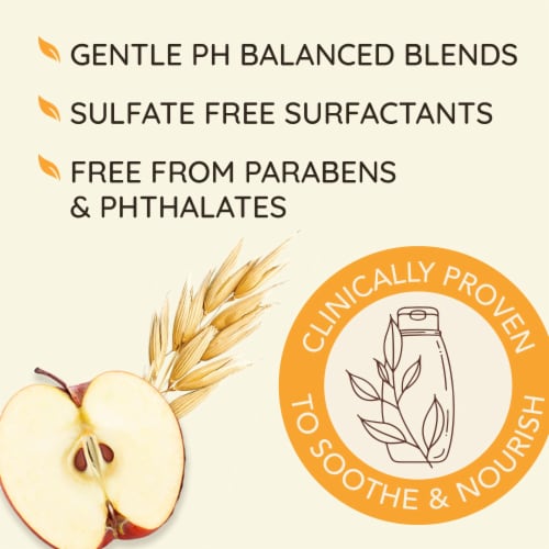 Aveeno Apple Cider & Vinegar Blend Clarify & Shine Shampoo Perspective: right