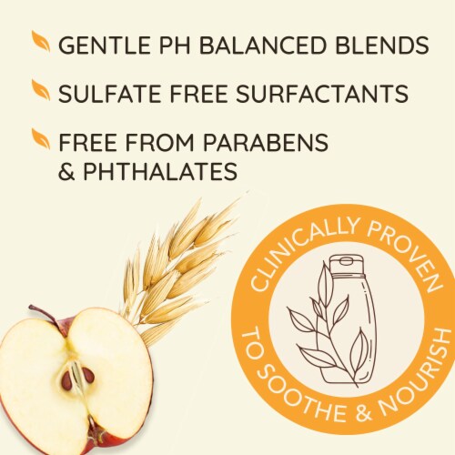 Aveeno Apple Cider & Vinegar Blend Clarify & Shine Shampoo Perspective: right