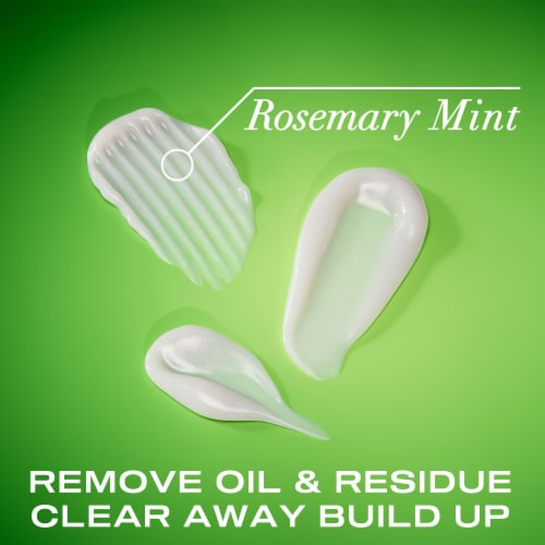 OGX Extra Strength Refreshing Scalp + Rosemary Mint Conditioner, Sulfate-Free Surfactants Perspective: right