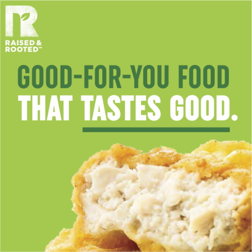 Raised & Rooted™ Plant Based Nuggets Perspective: right