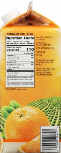 Citrus Sunshine Premium Orange Juice Perspective: right