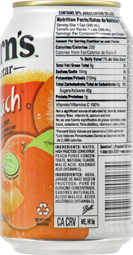 Kern's Peach Nectar Perspective: right