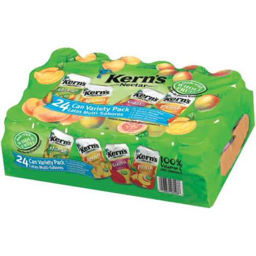 Kern's Nectar Variety Pack - 24 Cans Perspective: right