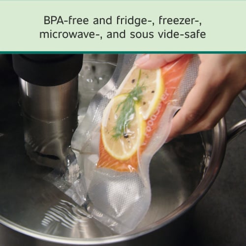 FoodSaver® Heat Seal Food Vacuum Storage Bags Perspective: right