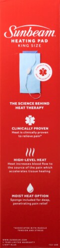 Sunbeam® King Sized Heating Pad Perspective: right