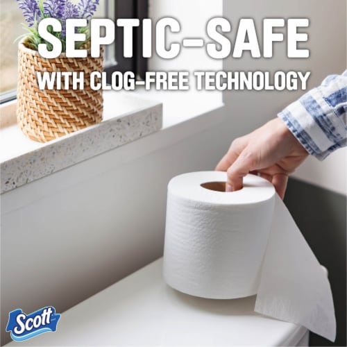 Scott 1000 Toilet Paper Rolls 1 Ply Toilet Tissue Perspective: right