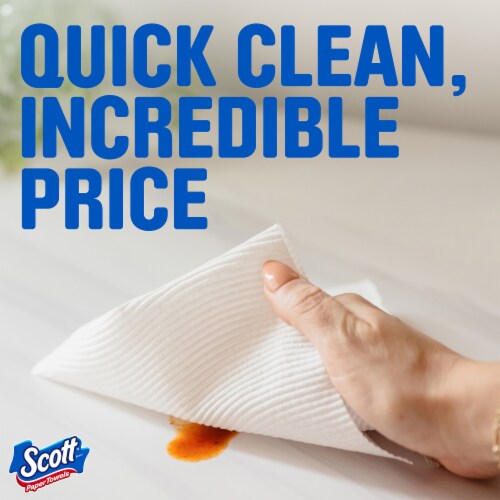 Scott Choose-A-Sheet Paper Towels Double Rolls Perspective: right
