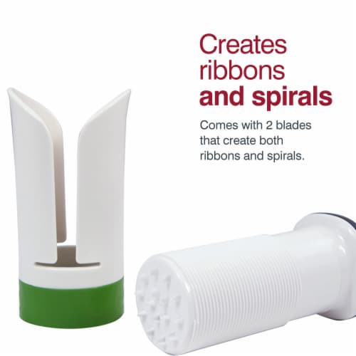 Zyliss® Spiralizer - White/Green Perspective: right