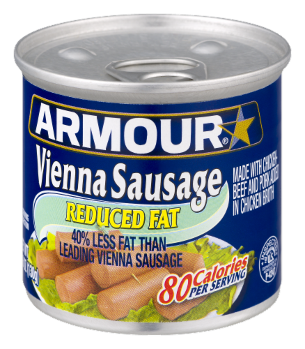 Armour Reduced Fat Vienna Sausage Perspective: right