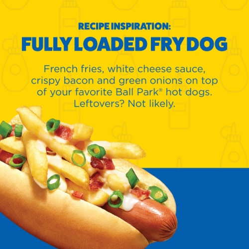 Ball Park Bun Length Grillmaster Hearty Uncured Beef Hot Dogs Perspective: right