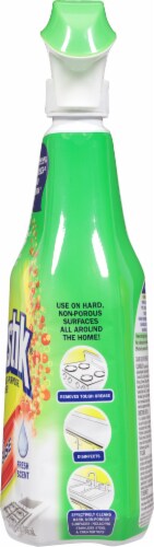 Fantastik® Fresh Scent Disinfectant Multi-Purpose Cleaner Perspective: right