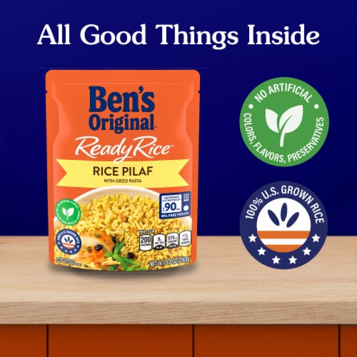 Ben's Original™ Ready Rice Rice Pilaf Flavored Rice Perspective: right
