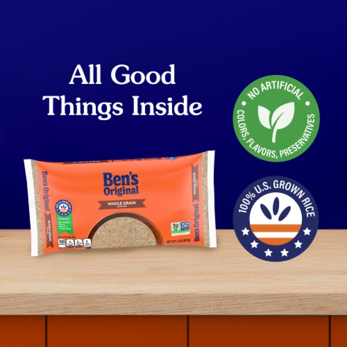 Ben's Original™ Whole Grain Brown Rice Perspective: right