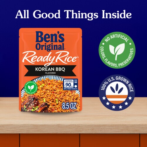 Ben's Original™ Ready Rice Korean BBQ Flavored Rice Perspective: right