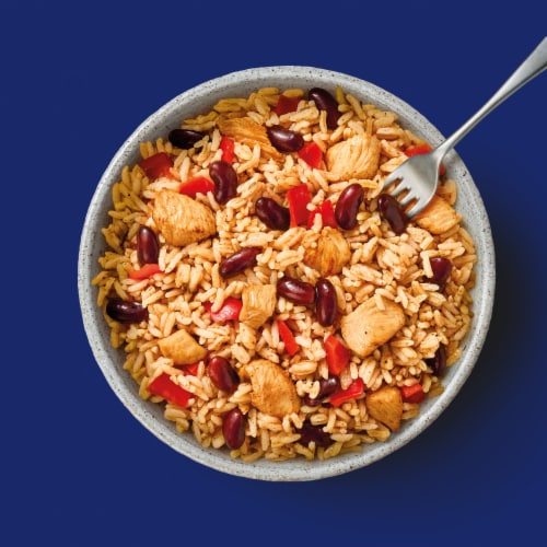 Ben's Original Street Food Jamaican Jerk Rice, Beans & Chicken Prepared Entrée Microwave In 90 Sec Perspective: right