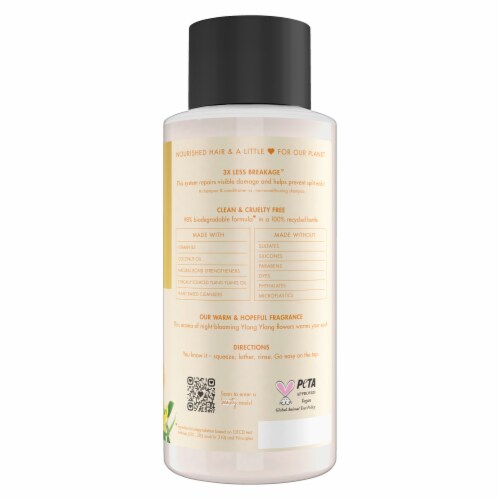 Love Beauty and Planet Coconut Oil & Ylang Ylang Shampoo with Vitamin B3 Perspective: right