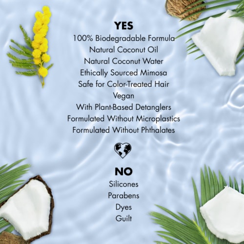Love Beauty & Planet Volume & Bounty Coconut Water & Mimosa Flower Conditioner Perspective: right