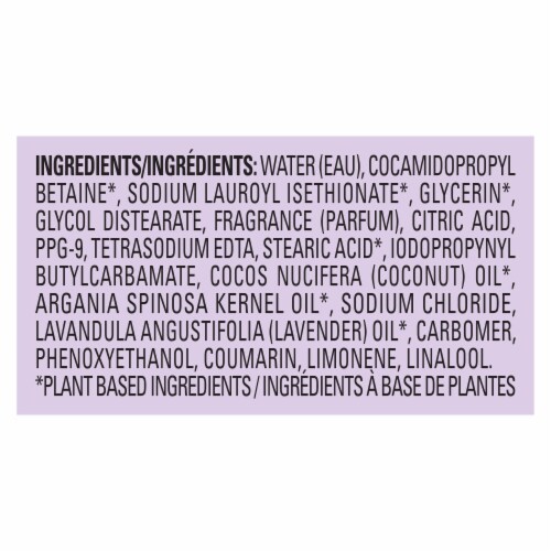 Love Beauty and Planet Soothing Spa Argan Oil & Lavender Hand Soap Perspective: right