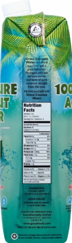 Grace® 100% Natural Coconut Water Perspective: right