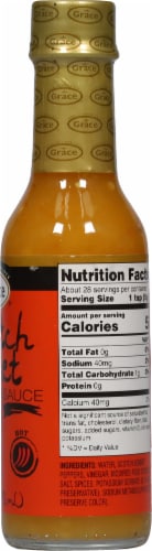 Grace Scotch Bonnet Hot Pepper Sauce Perspective: right