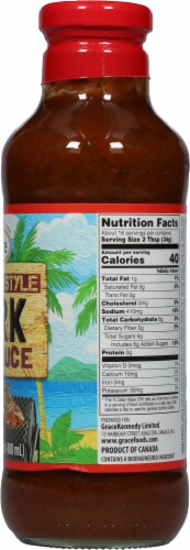 Grace® Jamaican Style Jerk Barbecue Sauce Perspective: right