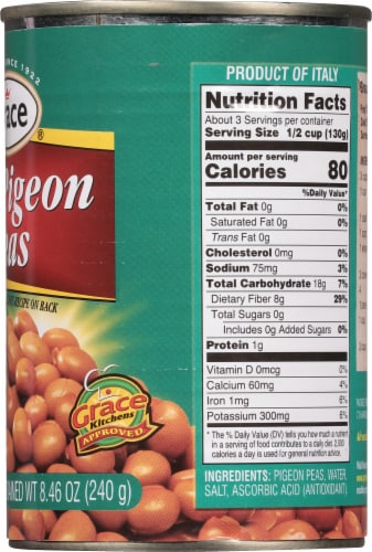 Grace® Dry Pigeon Peas Perspective: right
