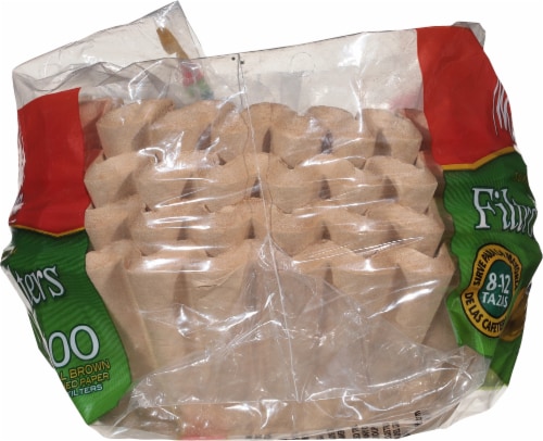 Melitta Paper Basket Coffee Filters - Natural Brown Perspective: right