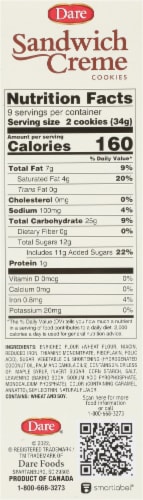 Dare Maple Creme Flavored Sandwich Cookies Perspective: right