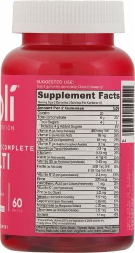 Goli® Nutrition Women's Complete Multivitamin Gummies Perspective: right