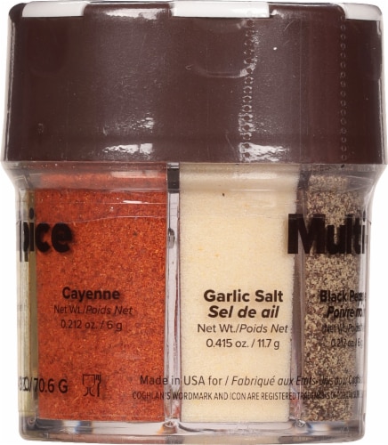 Coghlan's Multi-Spice Container Perspective: right
