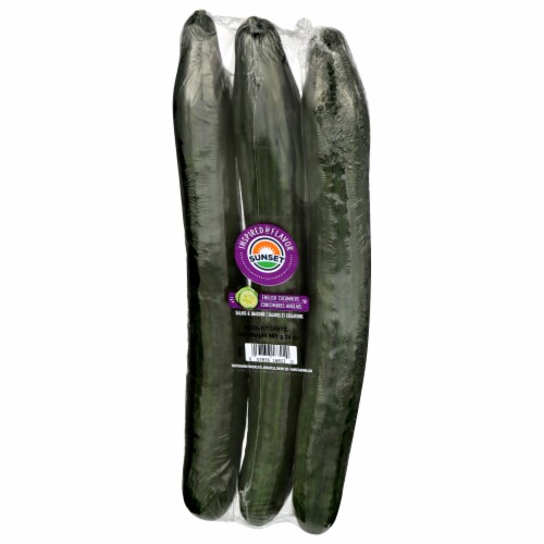 Sunset® English Cucumbers Perspective: right