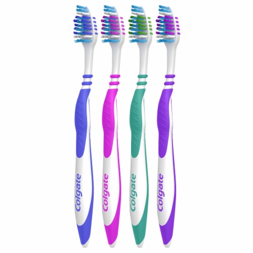 Colgate® Zig Zag® Deep Clean Soft Manual Toothbrush Value Pack Perspective: right