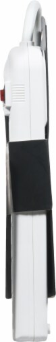 Globe® White Power Outlet Strip Perspective: right