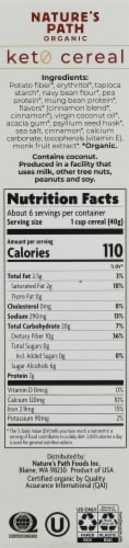 Nature's Path Organic® Cinnamon Toast Keto Cereal Perspective: right