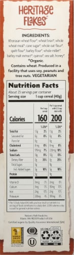Nature's Path Organic® Heritage Flakes® Cereal Perspective: right