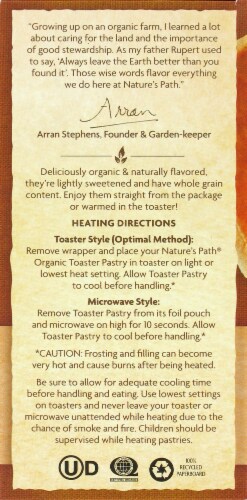 Nature's Path Organic Frosted Mmmaple Brown Sugar Toaster Pastries Perspective: right