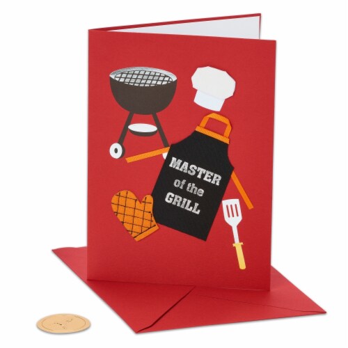 Papyrus (S6) Grill Father's Day Card Perspective: right