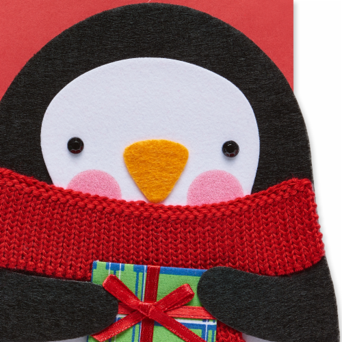 Papyrus (S5) Penguin Christmas Card Perspective: right