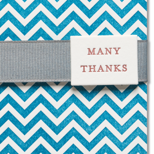 【ファッション通販】 (S31) Papyrus Letterpress Baker's - ct 1 Card, You Thank カード・カードストック