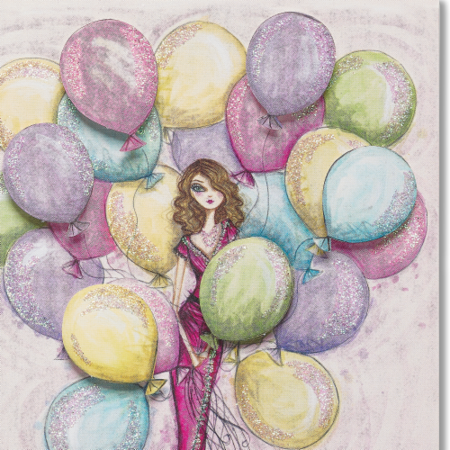 Papyrus (S15) Balloons Birthday Card Perspective: right