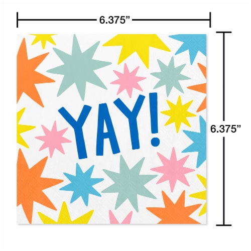 American Greetings Birthday Lunch Napkins Perspective: right