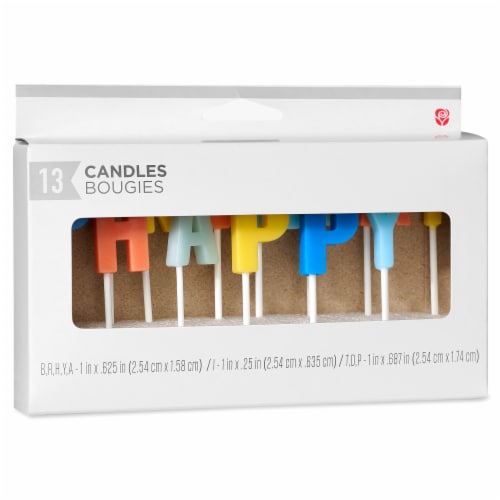 American Greetings Happy Birthday Candles Perspective: right