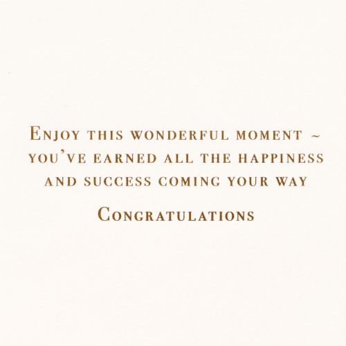 Papyrus #57 Graduation Card (Reason to Celebrate) Perspective: right