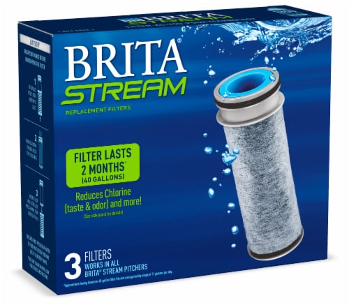 Brita Stream Replacement Water Filter Perspective: right
