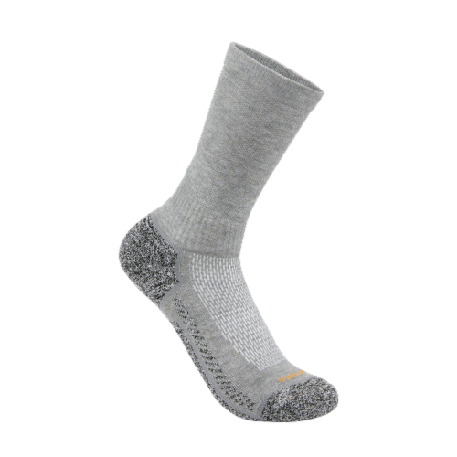 Carhartt® Men's Force Midweight Large Crew Sock Pack - Charcoal Perspective: right