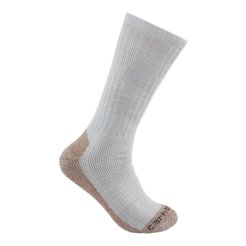 Carhartt® Men's Midweight Large Steel Toe Boot Sock Pack - Charcoal Perspective: right